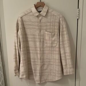 ASOS Textured Cream Shirt